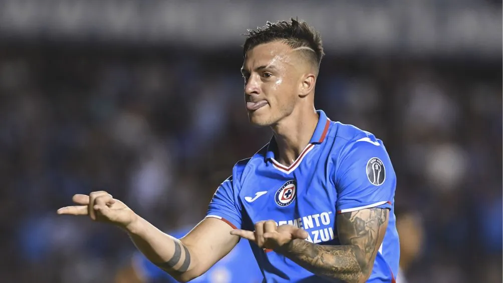 Augusto Lotti en su etapa con Cruz Azul