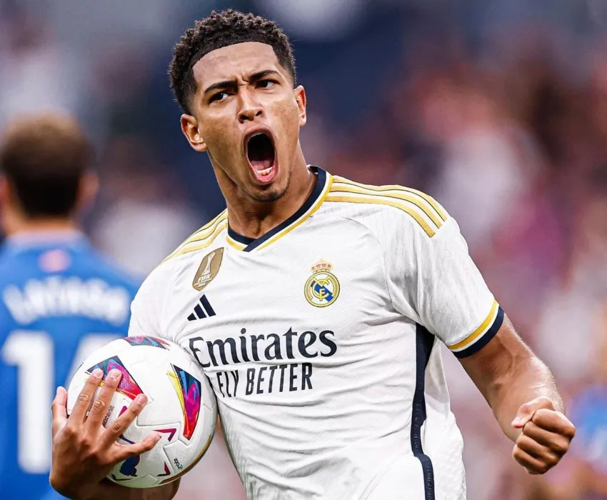 Jude y su grito de gol