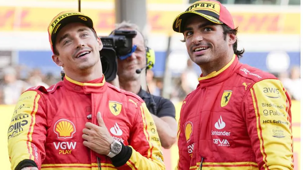 Leclerc también sufrió un robo