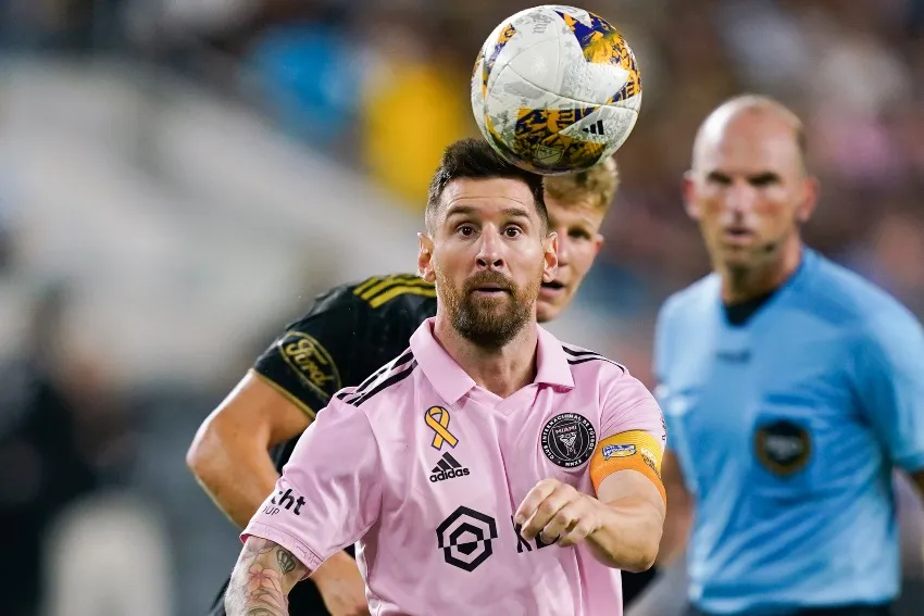 El 10 de Miami con la pelota