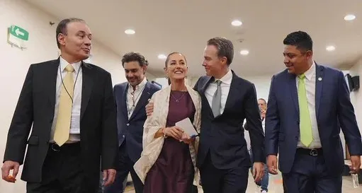 Manuel Velasco felicitó a Claudia Sheinbaum por su triunfo