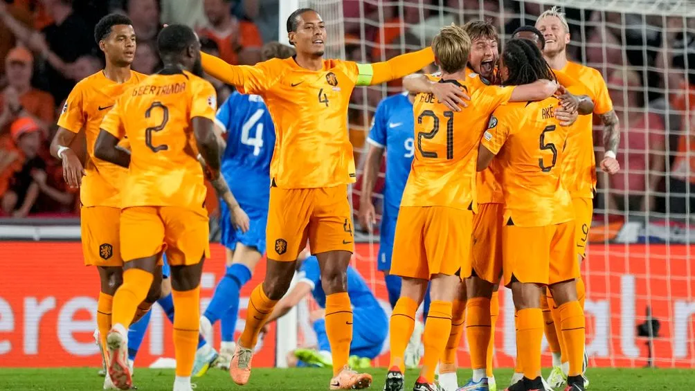 Países Bajos celebra su triufo