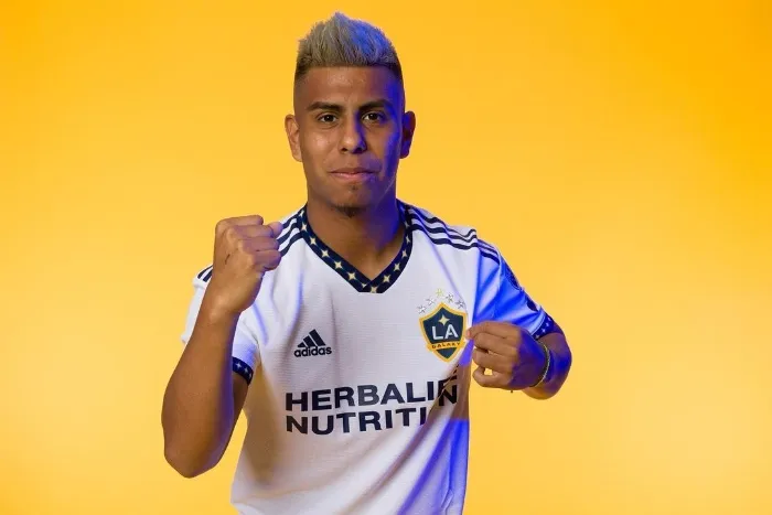 INSTAGRAM @efra_26 Álvarez debutó con el LA Galaxy