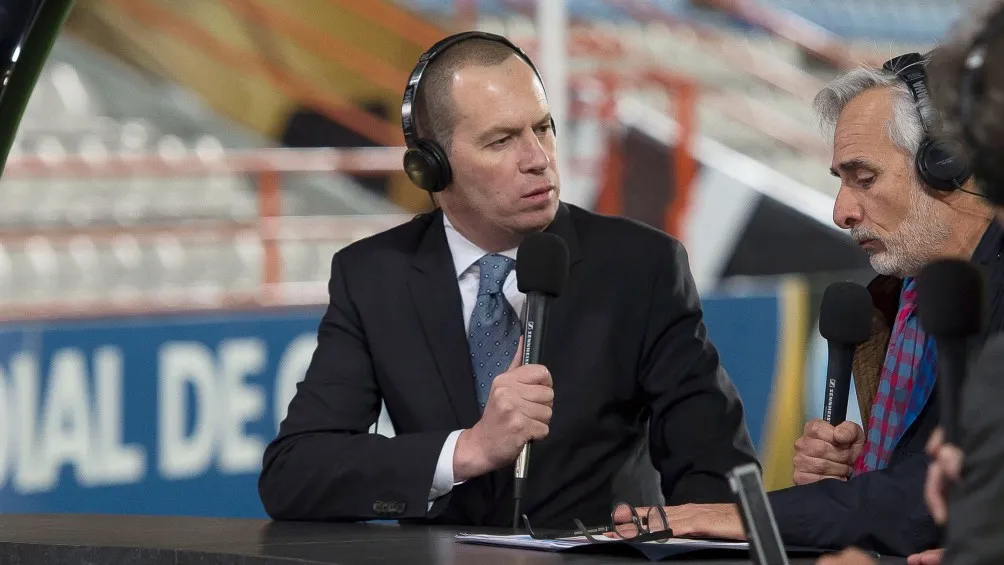 André Marín en una transmisión