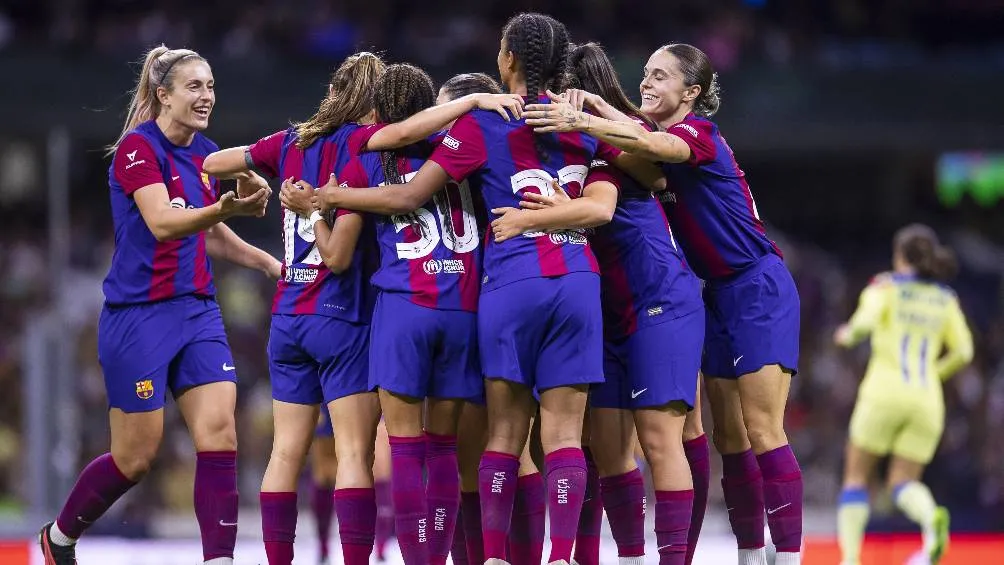 Barcelona Femenil se impuso al América