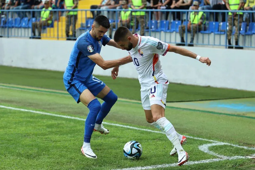 Jugada cerca del tiro de esquina