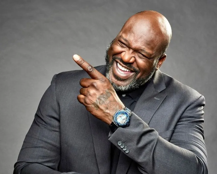 Shaq sonriente en foto de su Instagram