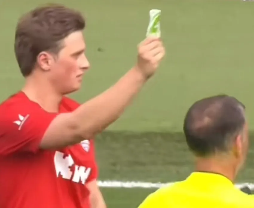 Así el jugador se defendió