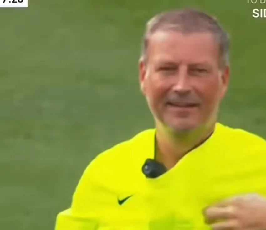 El silbante no creía lo que pasaba