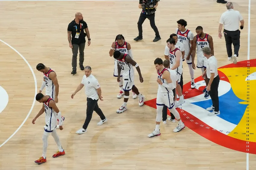 Estados Unidos se va del Mundial de Basquetbol sin medalla