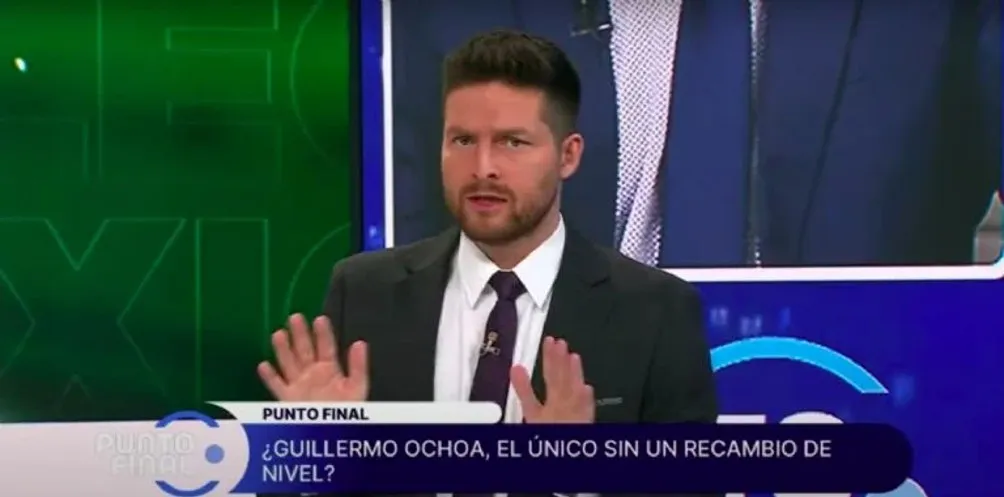 CAPTURA DE PANTALLA Edy Vilard es analista de Fox Sports