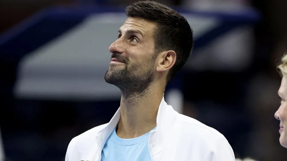 Novak en la celebración del US Open