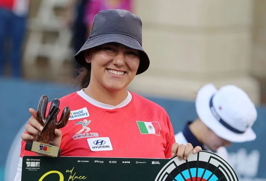 La sonrisa de Alejandra tras ganar