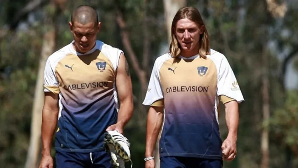 MEXSPORT Leandro junto a Dario Verón