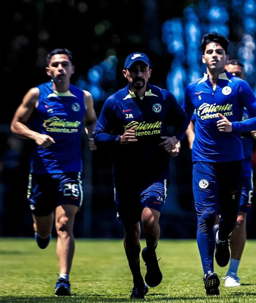 INSTAGRAM: @clubamerica Los futbolistas del América