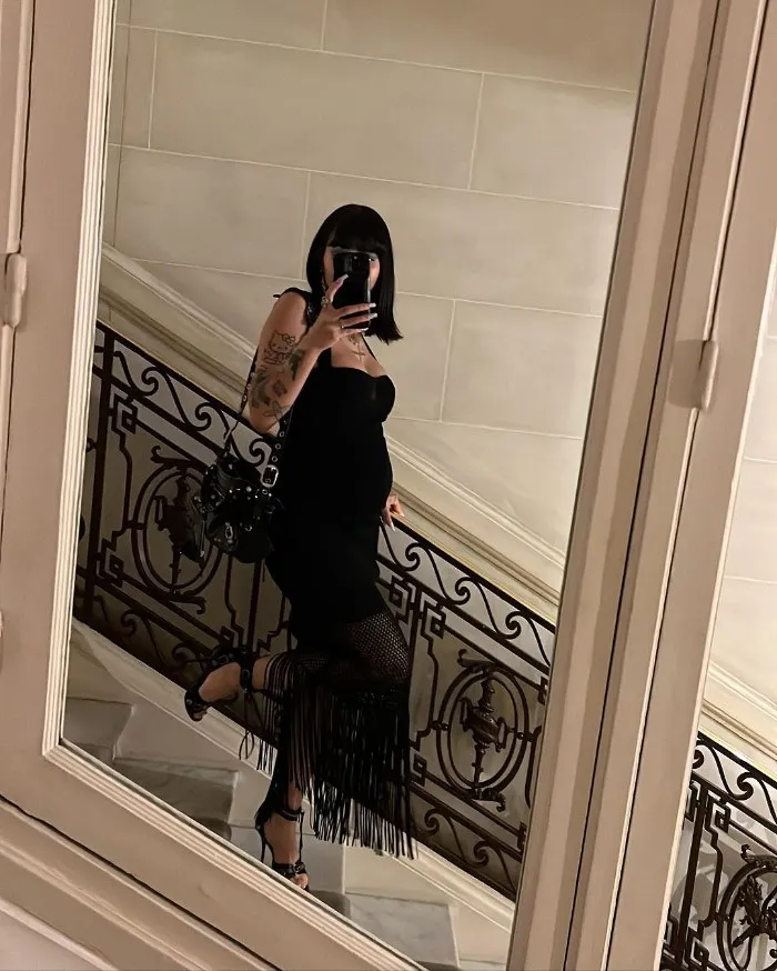 Cazzu tuvo a su hijo junto a Nodal