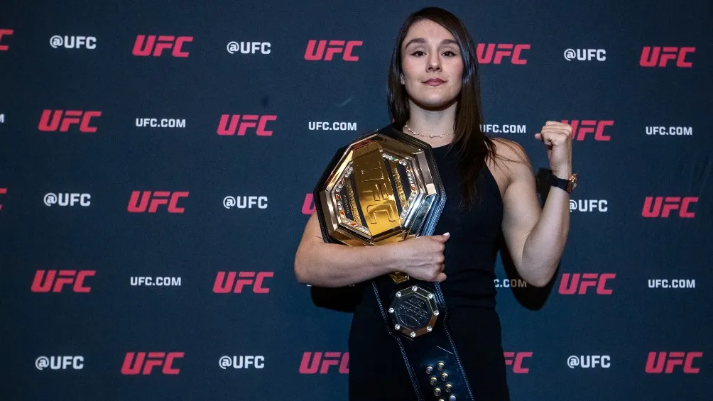 Alexa Grasso se prepara para su próxima pelea