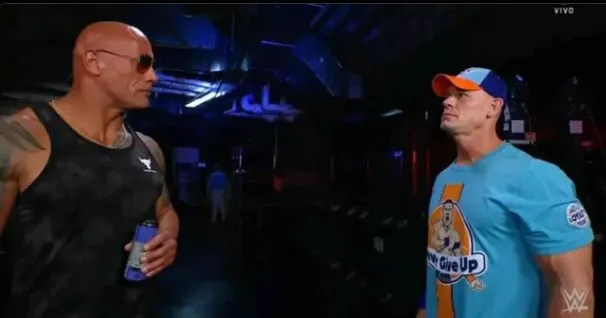 The Rock junto a John Cena