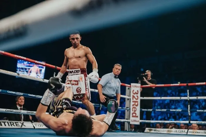 'Venado' López ganó por la vía de las tarjetas a su rival