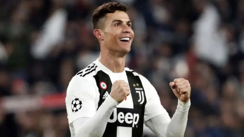 CR7 celebrando con la Vecchia Signora