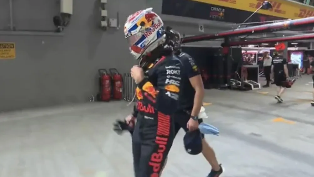 Verstappen tras quedar fuera de la Q3