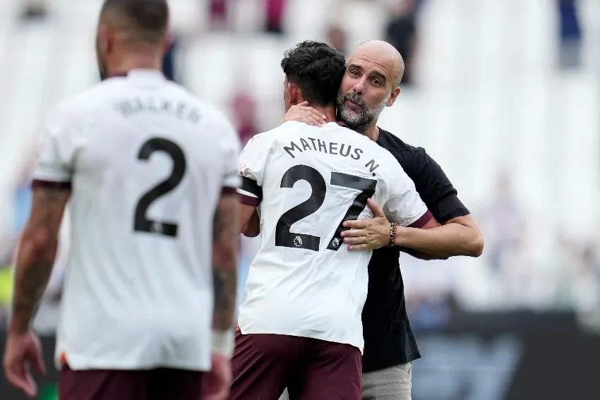Pep Guardiola tras vencer al West Ham