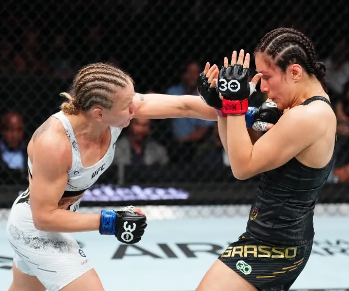 Alexa Grasso retuvo el título peso mosca de la UFC