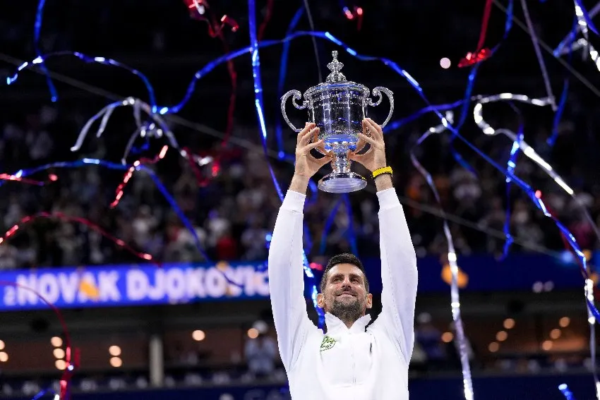 Djokovic tras ganar el US Open