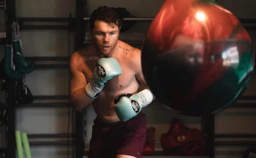 INSTAGRAM: @canelo Enfocado en su próxima pelea