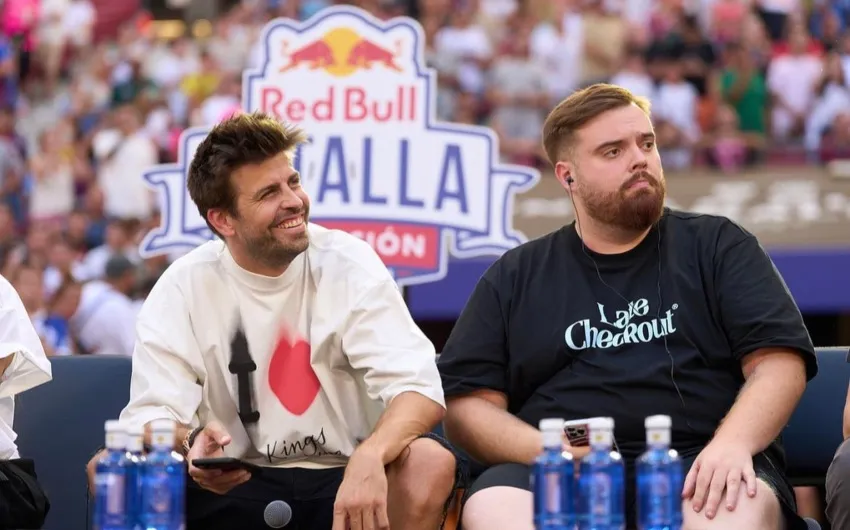 INSTAGRAM: @3gerardpique Presentes en la Final de Kings League