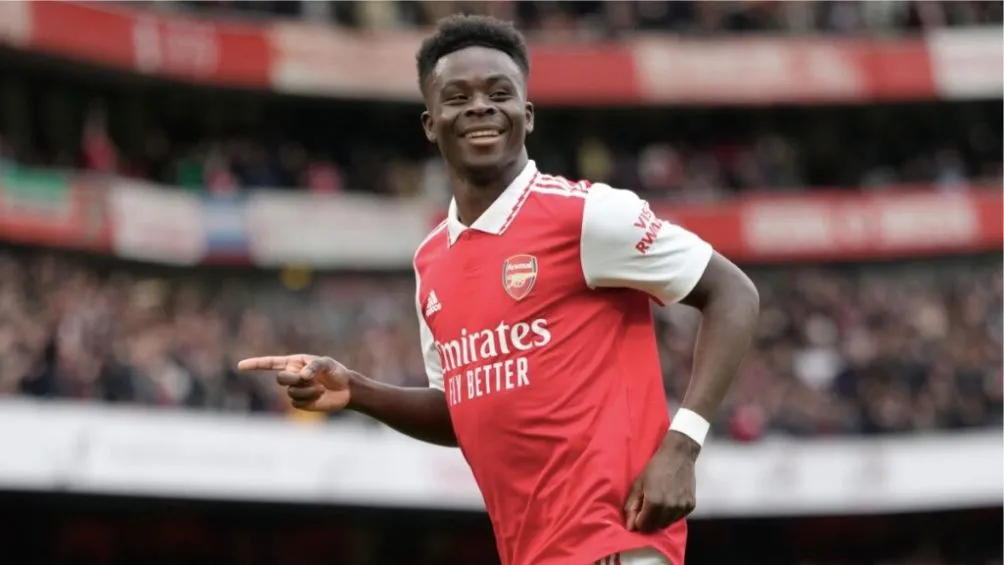 AP Bukayo Saka, figura del Arsenal