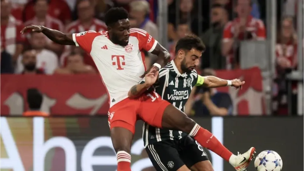 TWITTER: @ManUtd_Es Imágenes del partido entre el Munich y el United