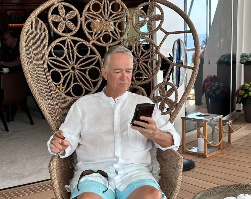 INSTAGRAM: @ricardosalinas Ricardo de vacaciones