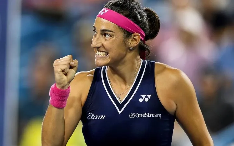 Caroline García celebra su victoria