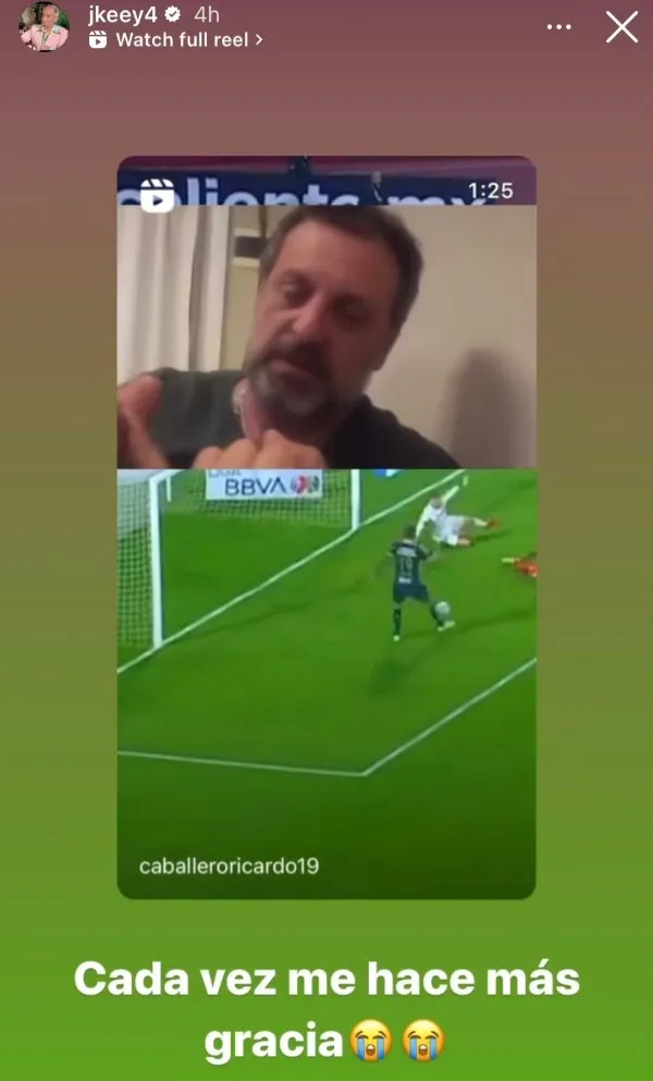 Captura de pantalla de la historia de Koundé