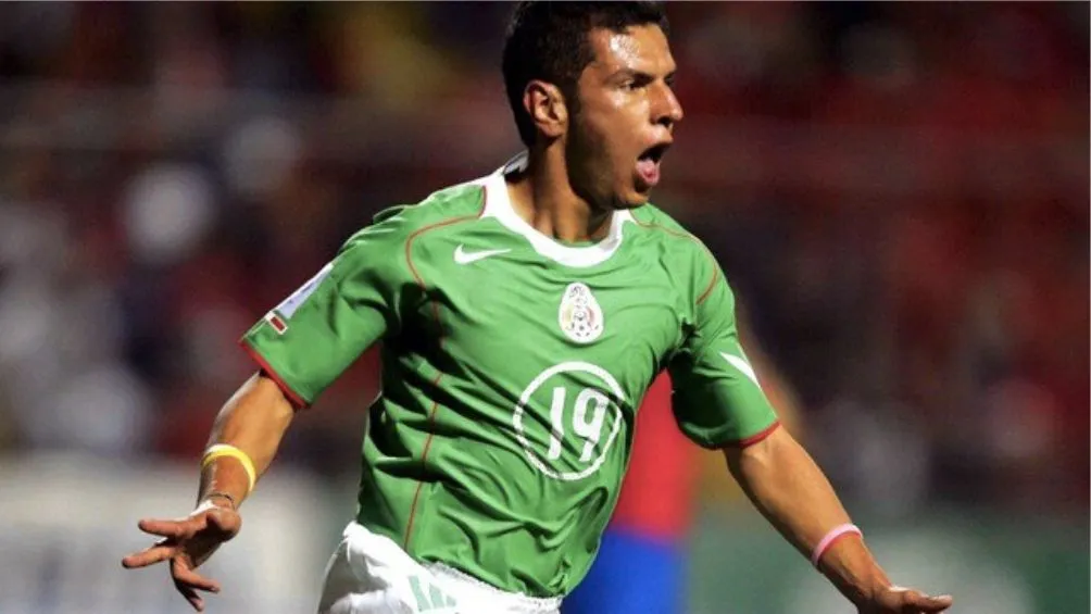 Lozano en su etapa como jugador del Tri