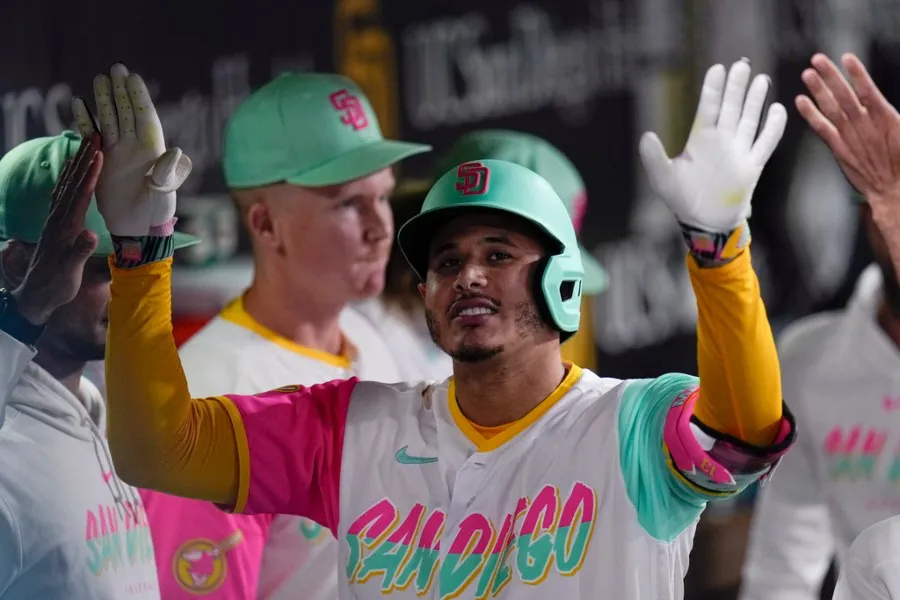 Manny Machado, tercera base de los Padres de San Diego