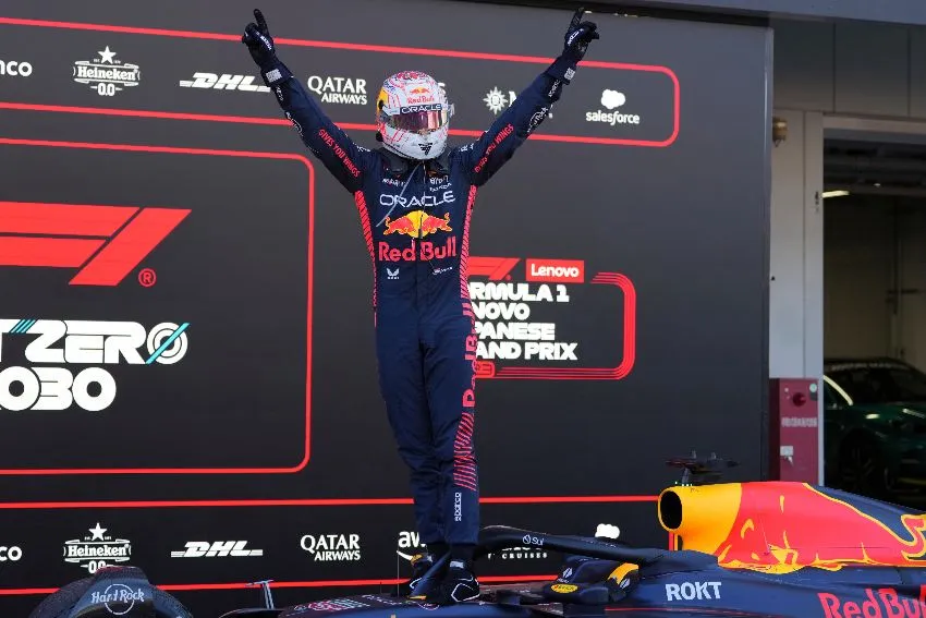 MEXSPORT Verstappen en el GP de Japón