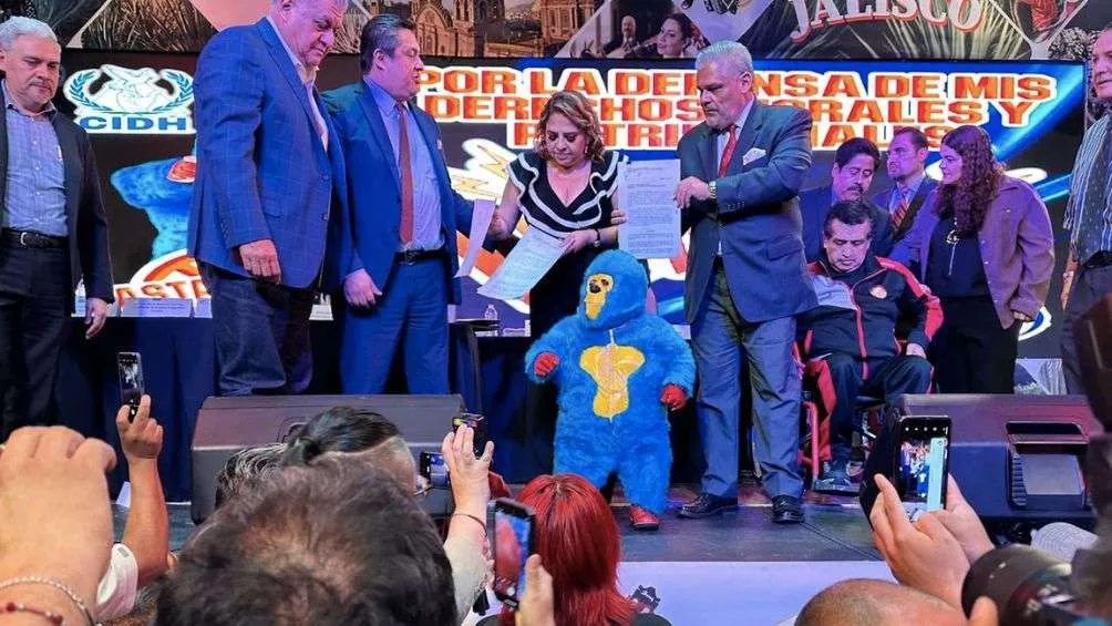 Ke Monito durante el evento