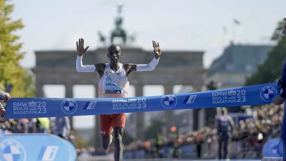 Eliud Kipchoge ganó su quinto evento