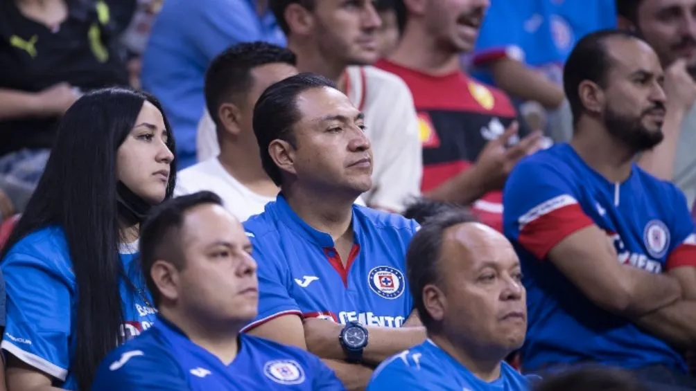 La afición celeste en el 'Coloso de Santa Ursula'