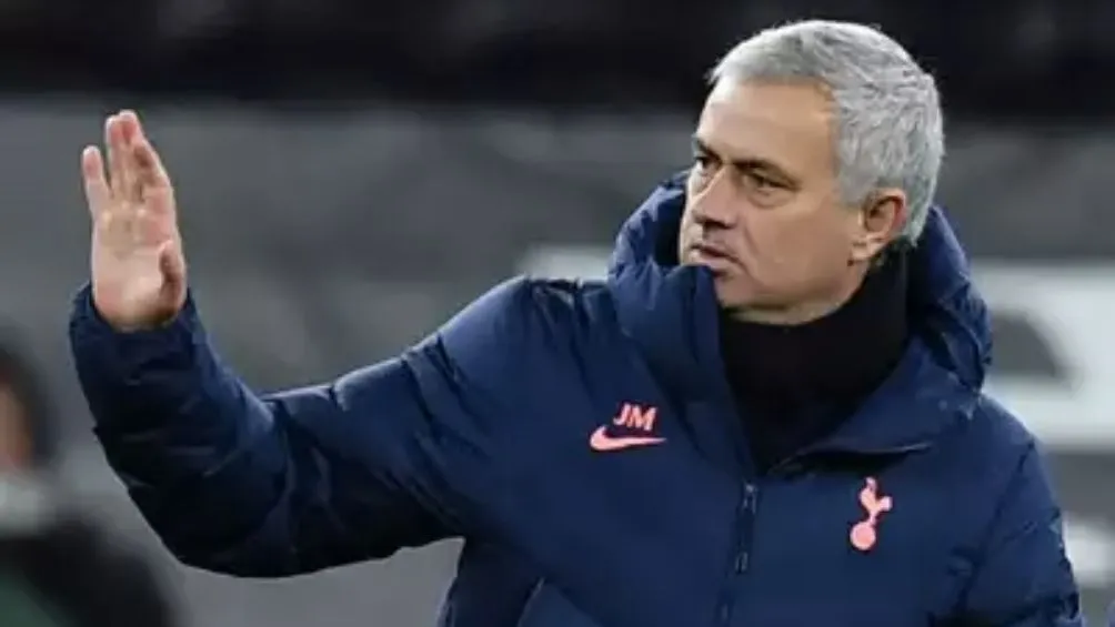 Mou en su etapa con el Tottenham