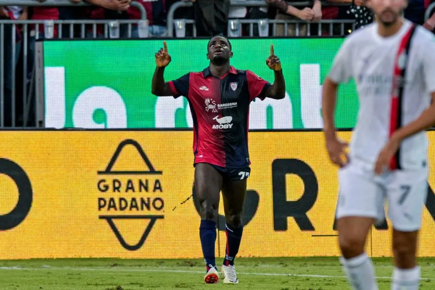 El único tanto del Cagliari