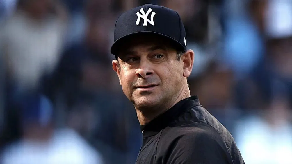 AP Aaron Boone durante u juego de temporada regular
