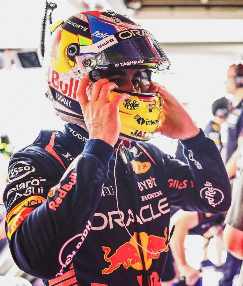 Sergio en el GP de Japón