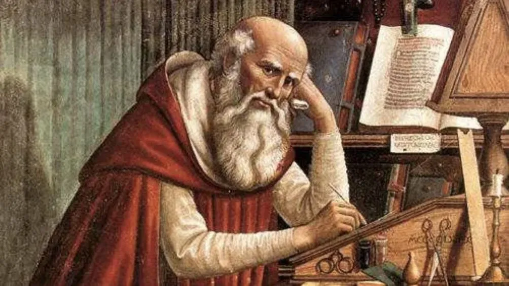San Jerónimo, quien tradujo la Biblia del griego y el hebreo al latín