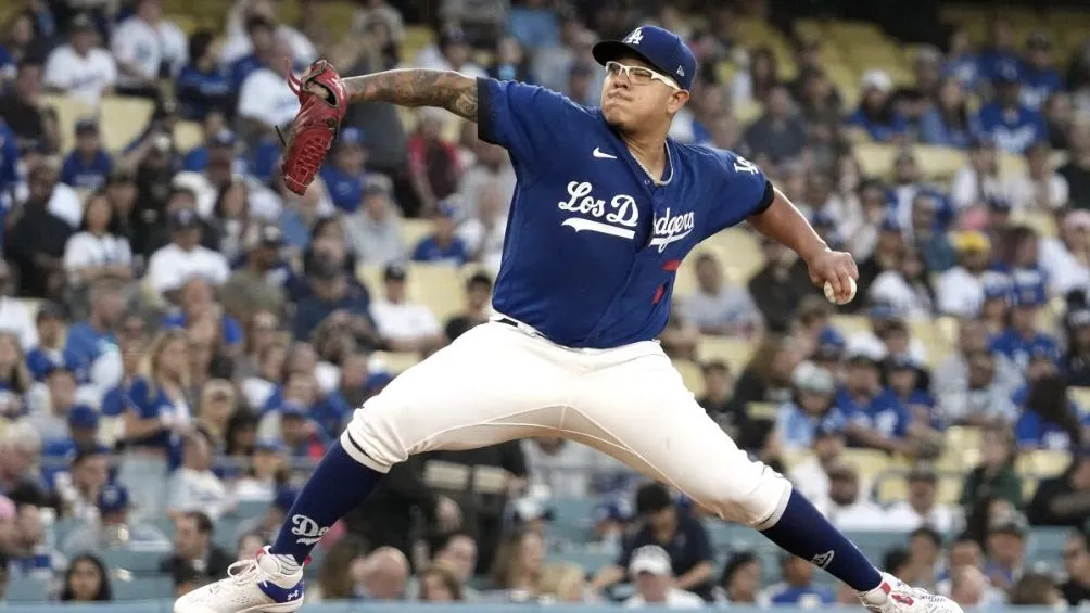 El mexicano en la lomita de Dodgers