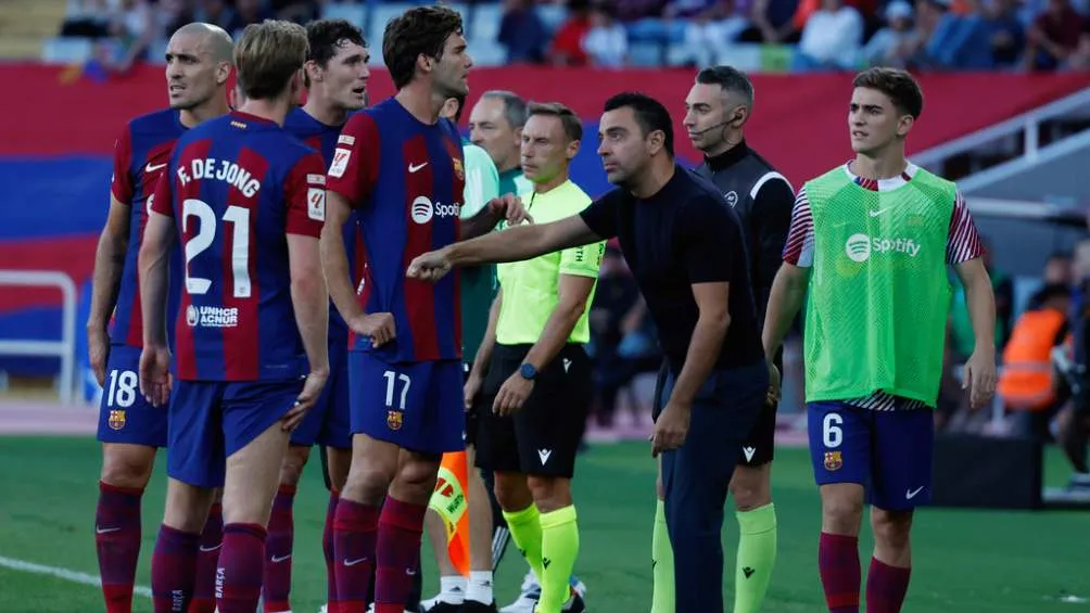 Los blaugranas actualmente son terceros en la clasificación