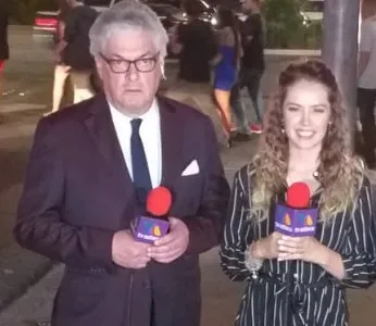 Eduardo Lamazón en una transmisión