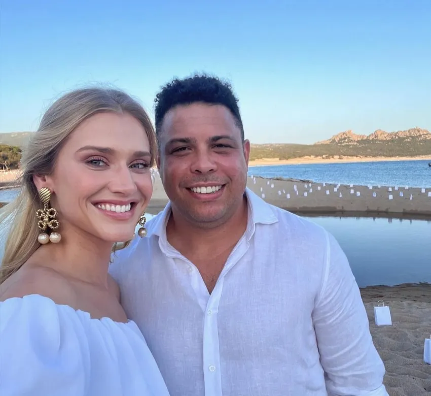 La pareja en un viaje